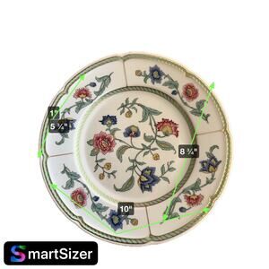 Villeroy & Boch Heinrich Indian Summer Dinner Plate 10 1/4.  Set of 9